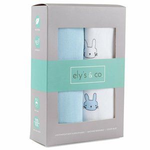 Ely's & Co Wearable Blanket Sleeping Bag Bunnies